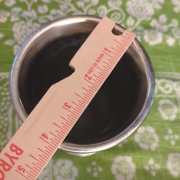 Unique Vintage USA 3D relief pewter &‎ ceramic pottery vase - Picture 6 of 7